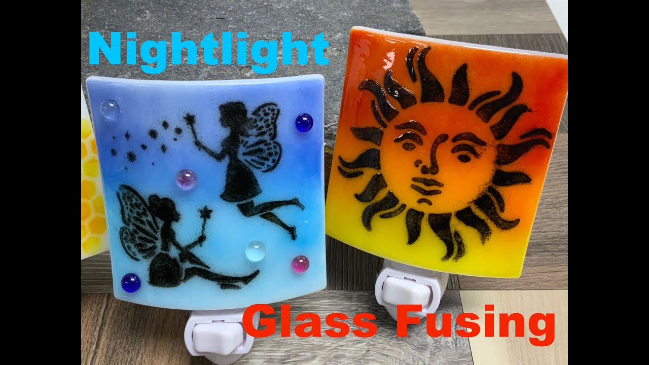 Fused Glass Nightlights