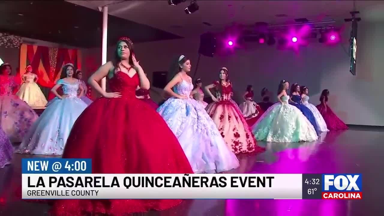 Мероприятие La Pasarela Quinceanaras, прошедшее в округе Гринвилл.