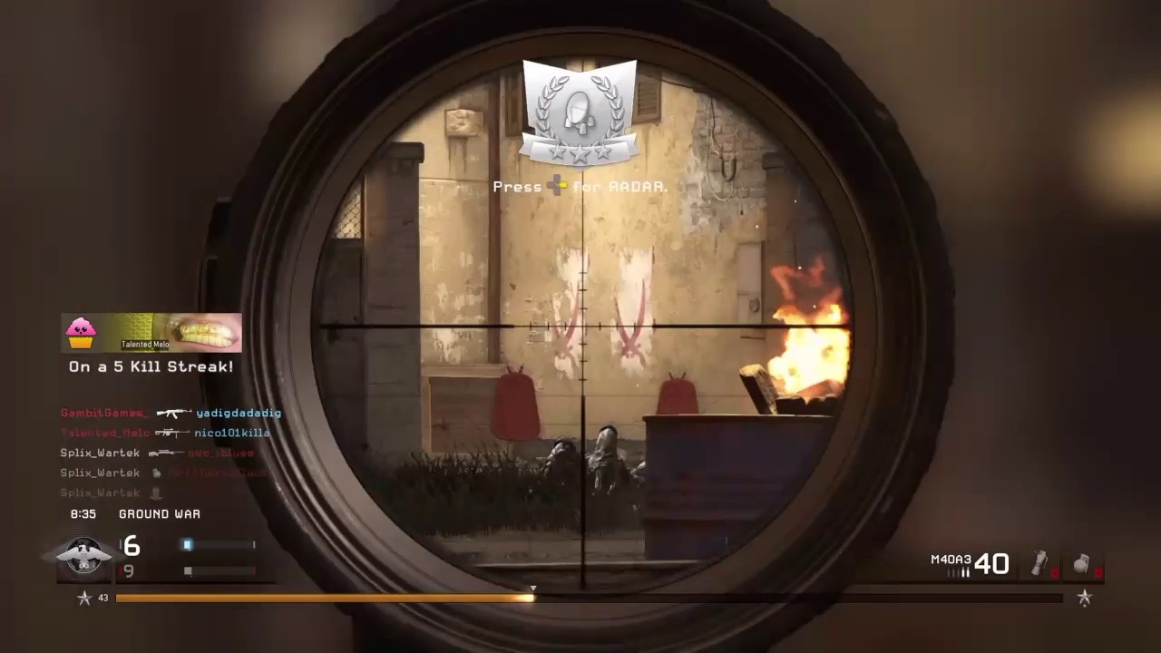 6 man kill feed MWR