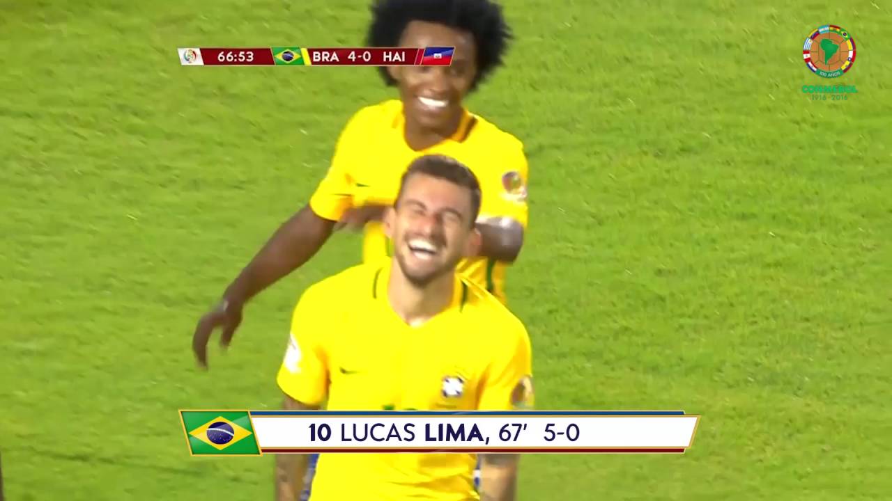 Brasil 7 vs Hait&iacute; 1 (Resumen)