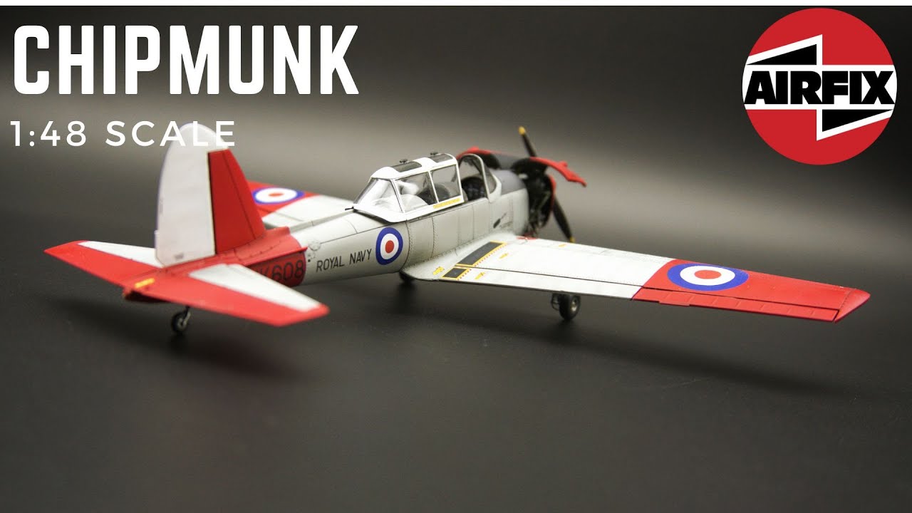 Airfix De Havilland DHC-1 Chipmunk T.10 1:48 Scale