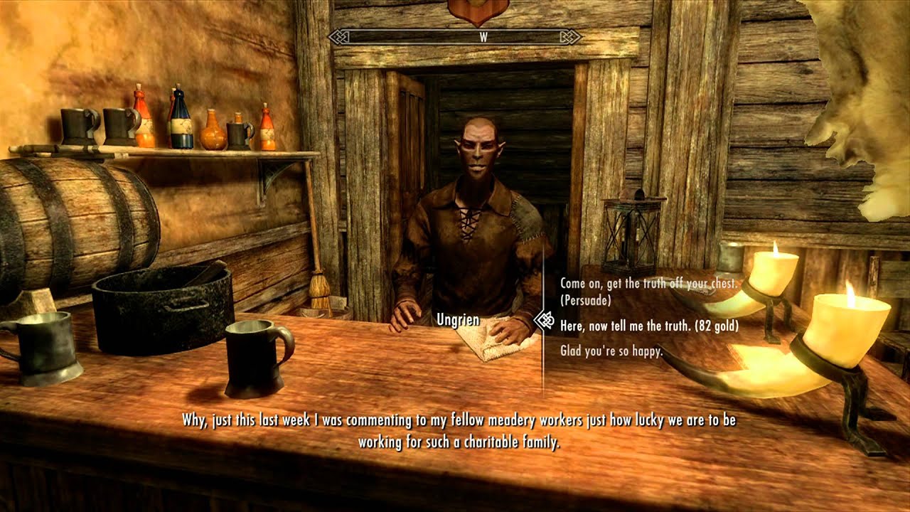 The Elder Scrolls V Skyrim - How to Quickly Level Up Speech