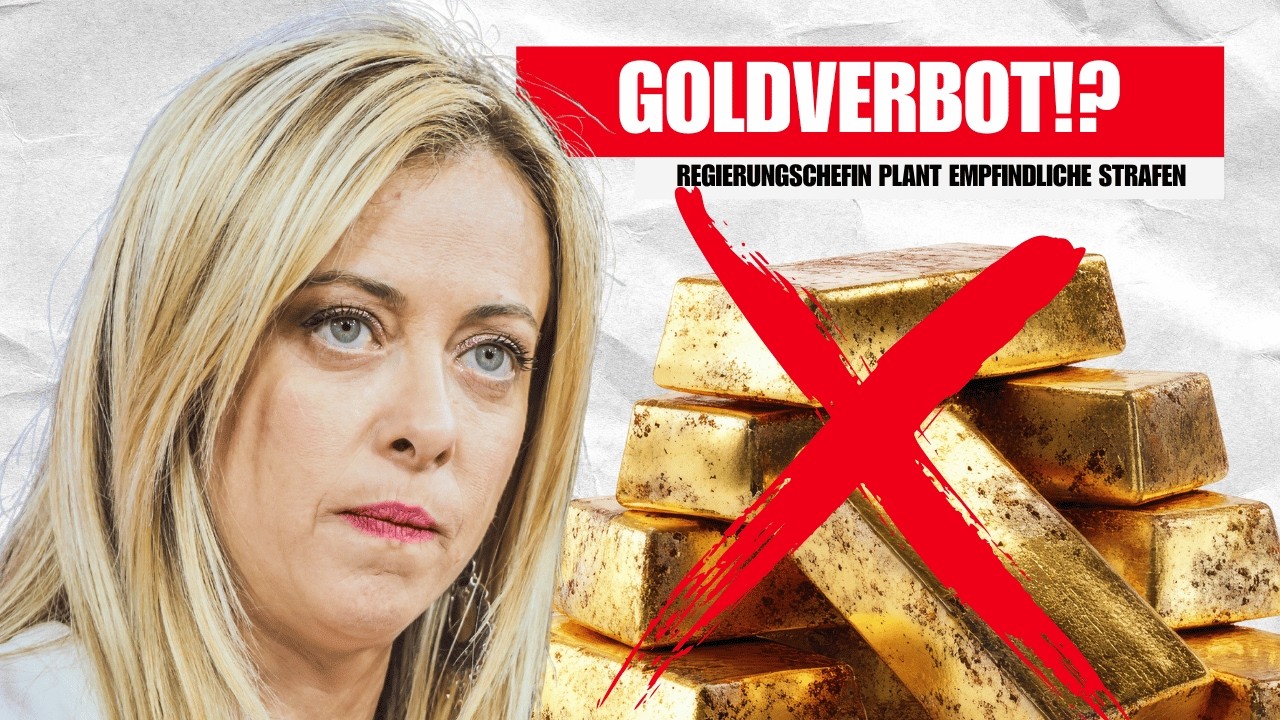 Strafe f&uuml;r Goldbesitz in Italien!