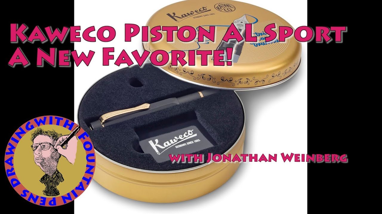 Kaweco Piston AL Sport Fountain Pen: A New Favorite #fountainpens #kaweco #ink #nibs #drawing