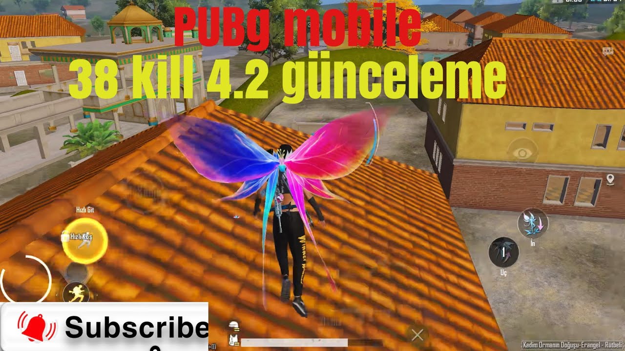 38 Kills PUBG MOBİLE NEW MOD 4.2 ipad 11 A16