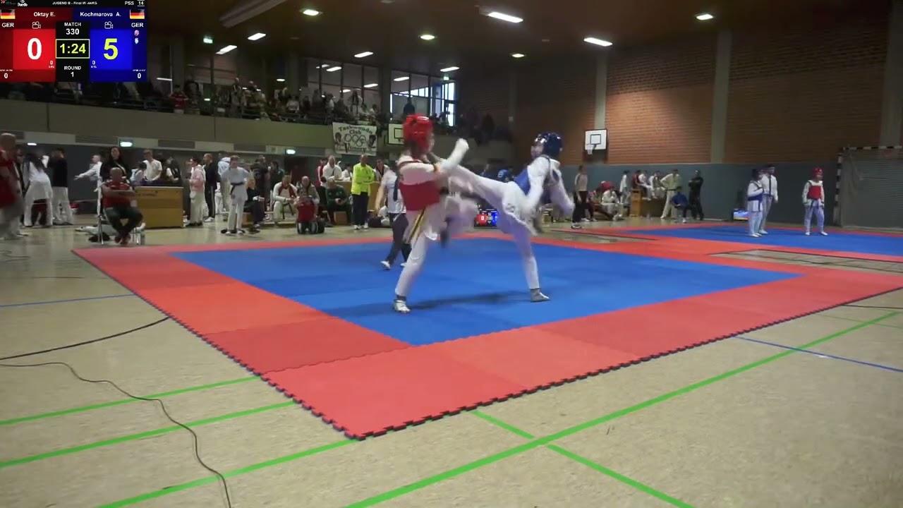 2026 Taekwondo - NTU Vollkontakt - 330 - Elmas (ROT)
