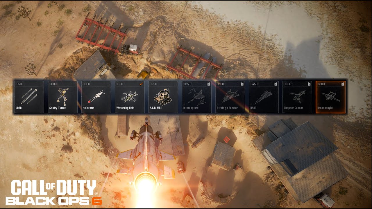 All Attacking Scorestreaks Showcase | Call of Duty Black Ops 6