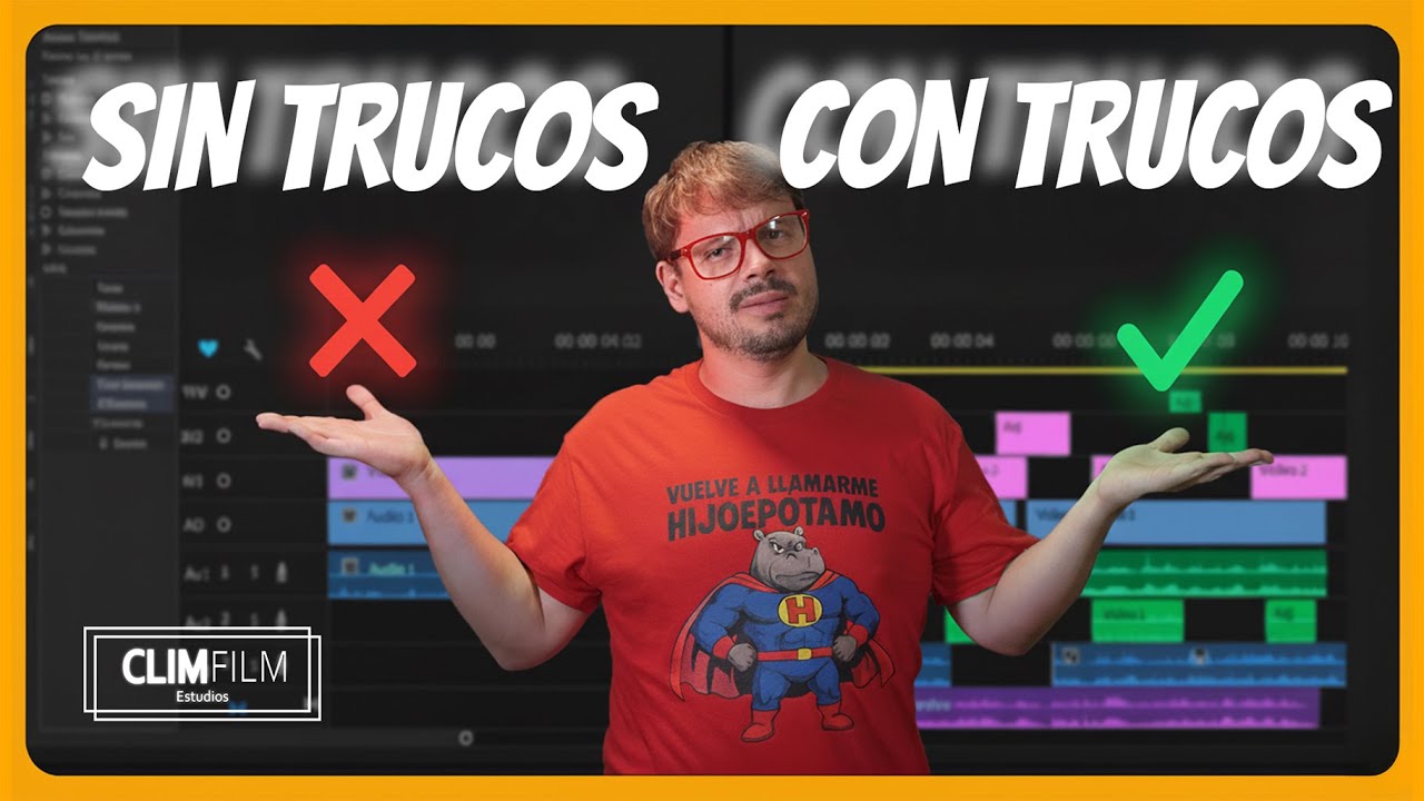 10 TRUCOS para EDITAR videos MÁS RÁPIDO Premier Pro