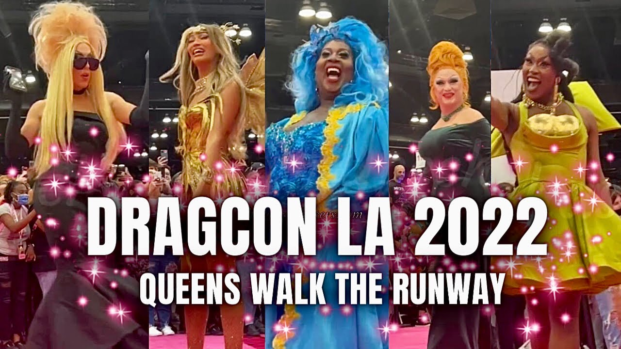 Queens walk the pink carpet at RuPaul's DragCon 2022 