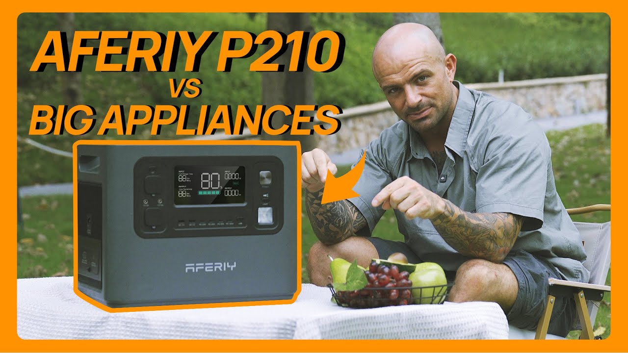 🔋 Meet the #AFERIY P210 | 2400W Output | 2048Wh Capacity