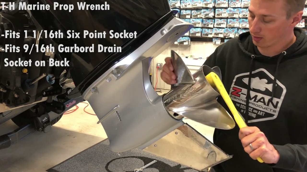 Two VERY Important Tools to ALWAYS Carry in Your Boat! T-H Marine Prop Wrench & Prop Stop