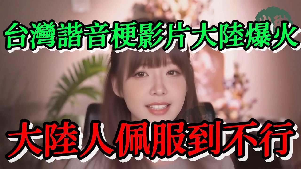 台灣諧音梗的影片在大陸爆火，大陸人佩服到不行，台灣人這腦子是怎麼長的啊，怎麼可以這麼會玩