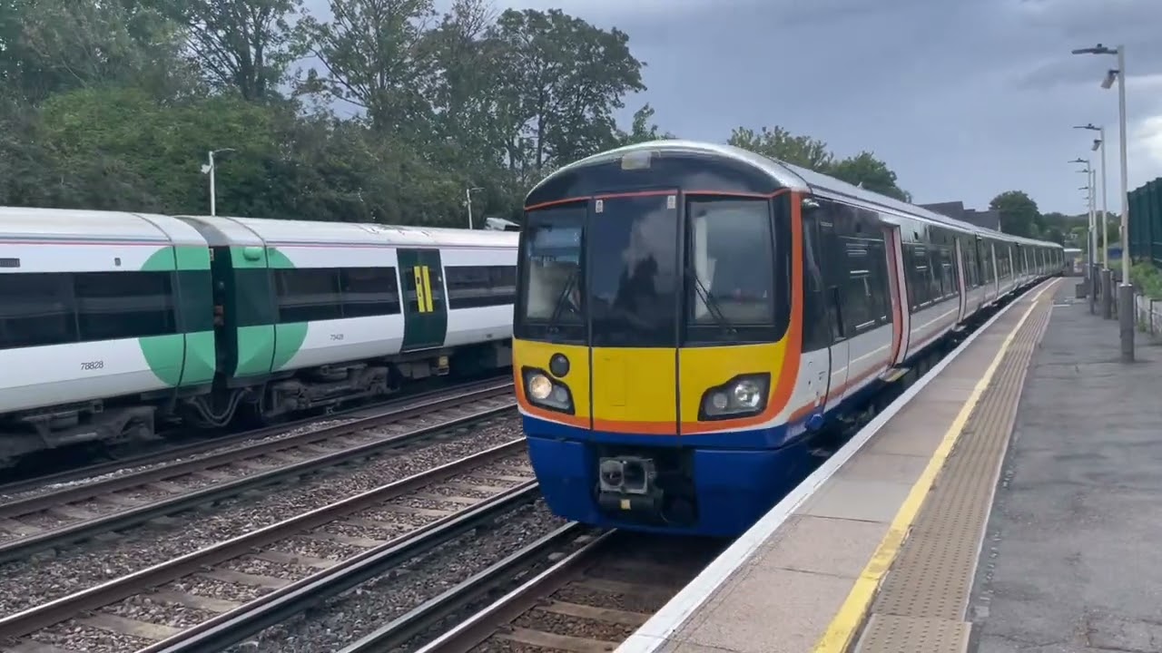 Trains at Brockley