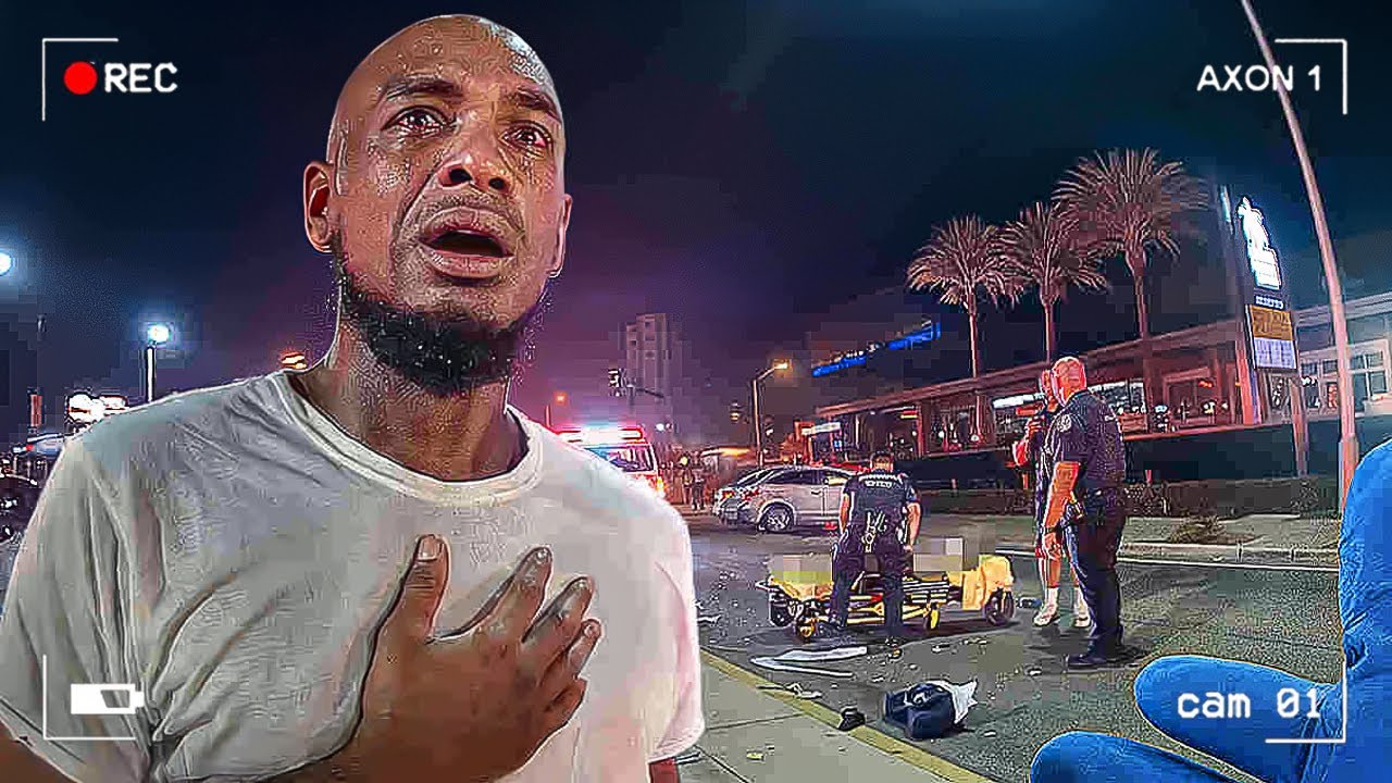 Отец осознаёт, что его жена и дети были жестоко убиты