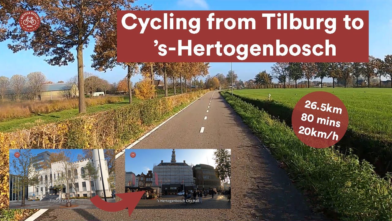 Ride from Tilburg to 's-Hertogenbosch
