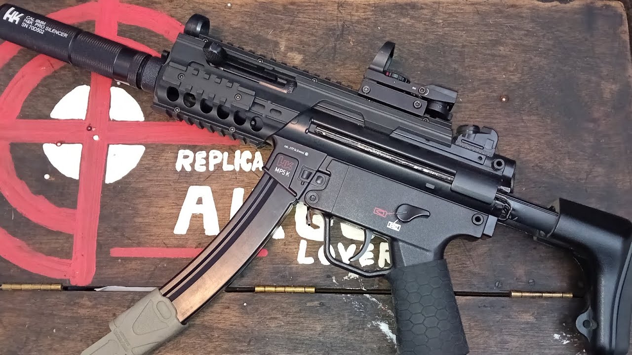 UMAREX MP5-K 4.5MM CO2, HOW TO MAKE THEM LOOK JUST LIKE MINE