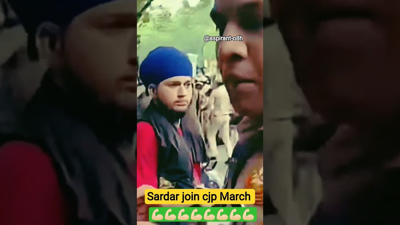 sardar ji join cjp March 🔥#shorts #cjp #sonamwangchuk #jantarmantar #protest