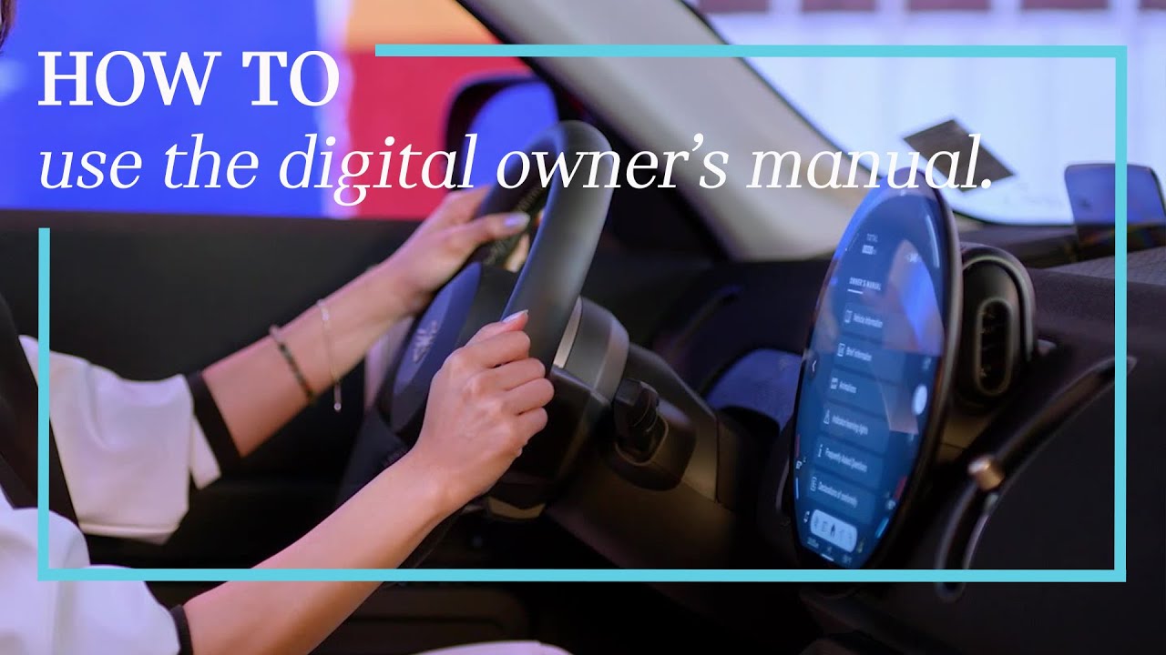 How To Use The Digital Owner's Manual | MINI How-To