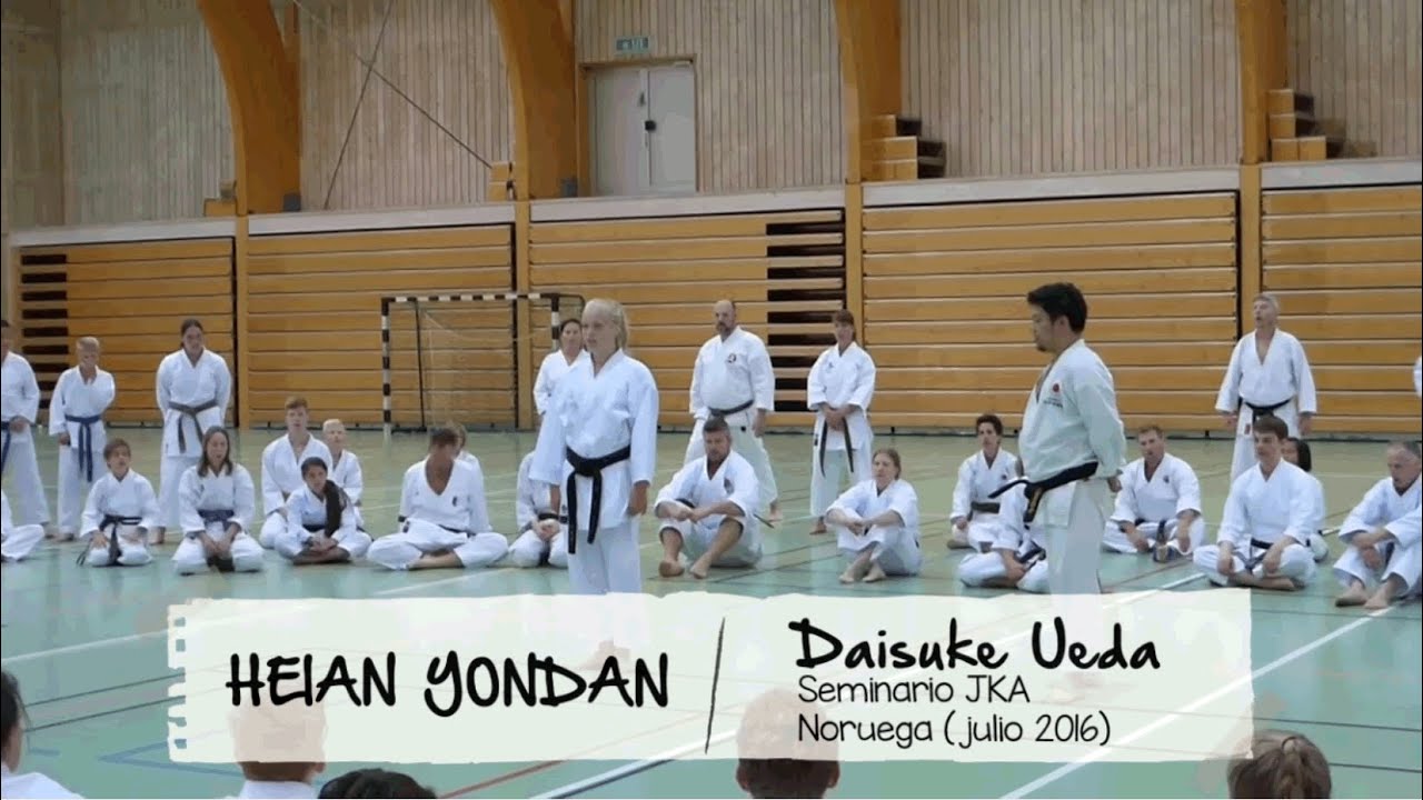 Kata Heian Yondan - Sensei Daisuke Ueda 2016