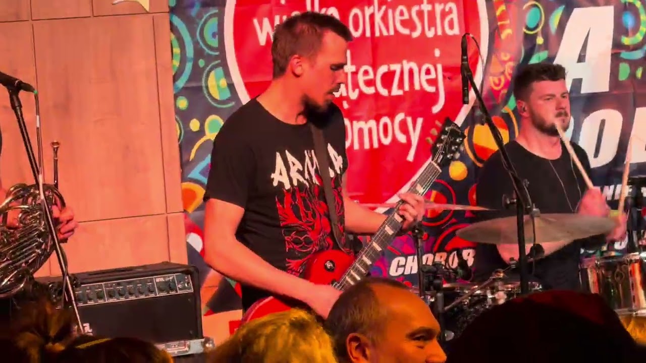 ARMIA „Niewidzialna Armia” WOŚP live ❤️ 25.01.2026 Poznań Polska 🇵🇱 koncert rock muzyka na żywo