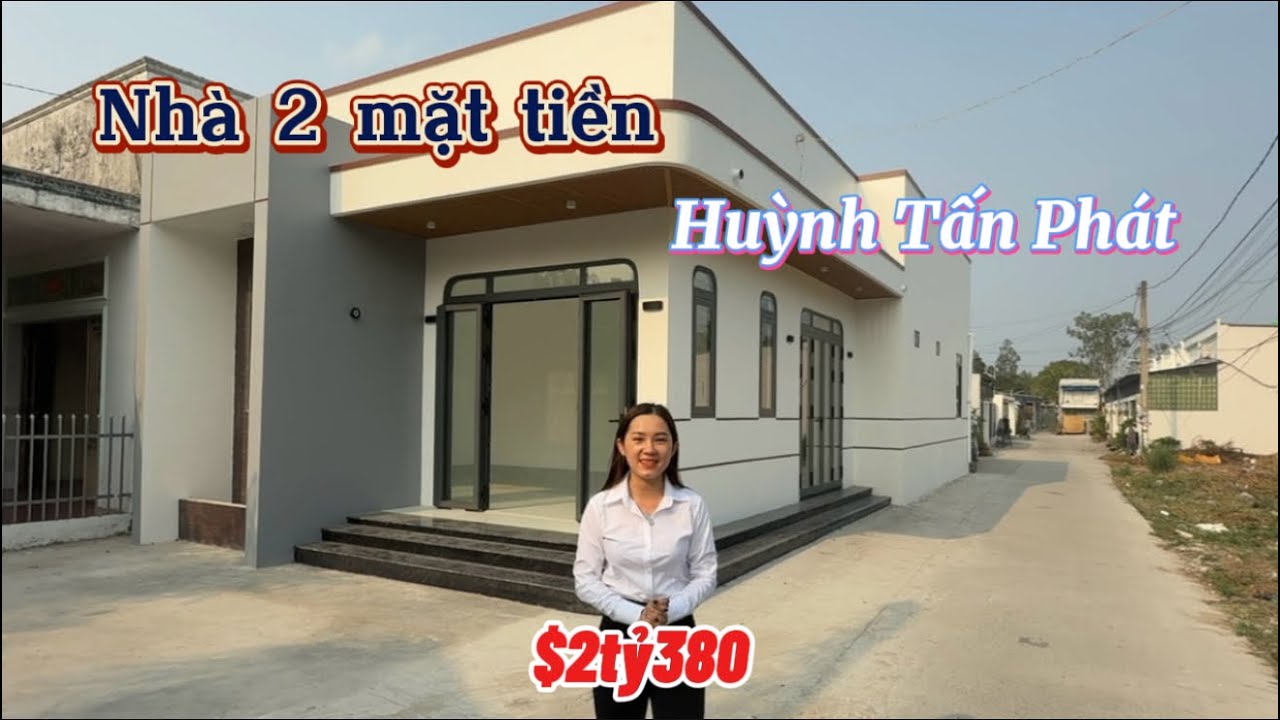 Nhà 2 mặt tiền nhánh Huỳnh Tấn Phát, TP. Rạch Giá 