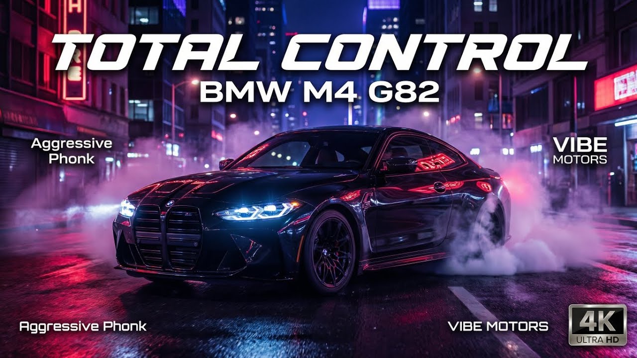 VIBE MOTORS — TOTAL CONTROL | BMW M4 G82 Midnight Drift | Aggressive Phonk Music Video