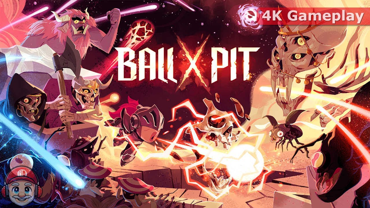 BALL x PIT 4K Gameplay Longplay [2.5+ Hours] on Nintendo Switch 2