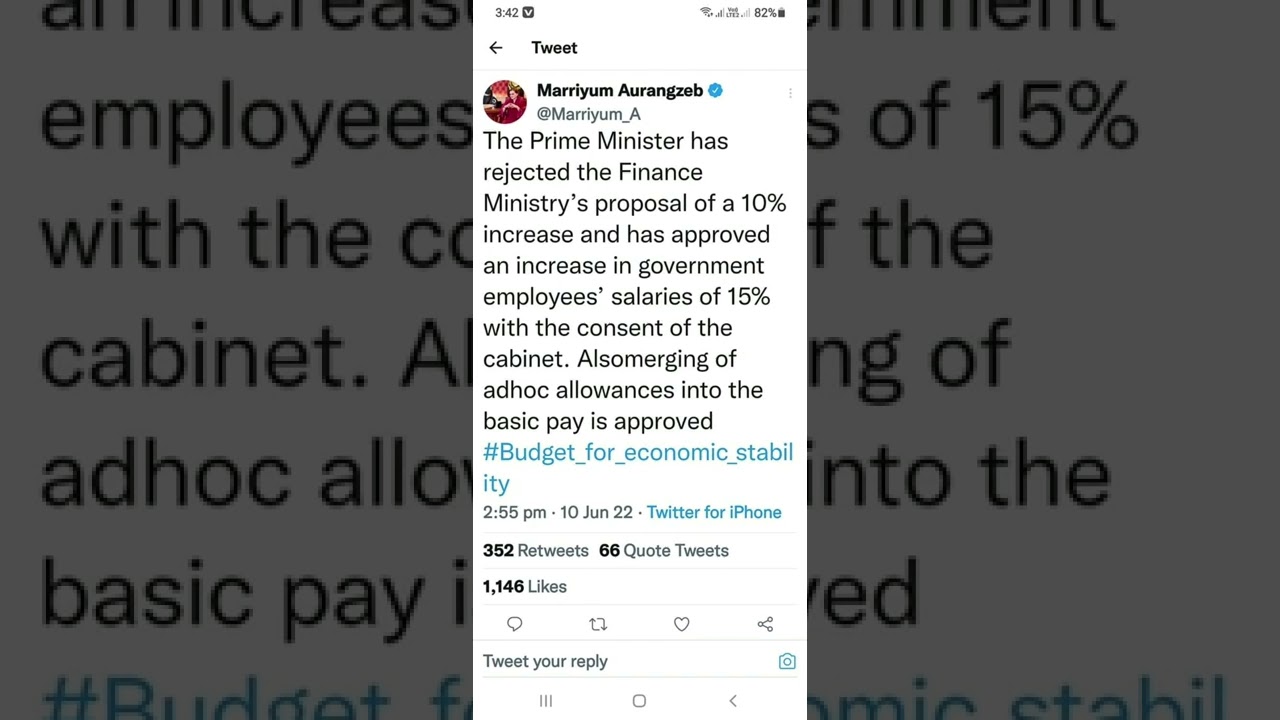 15% increment in Salary | Budget for economic stability | budget 2022 | Salary increment