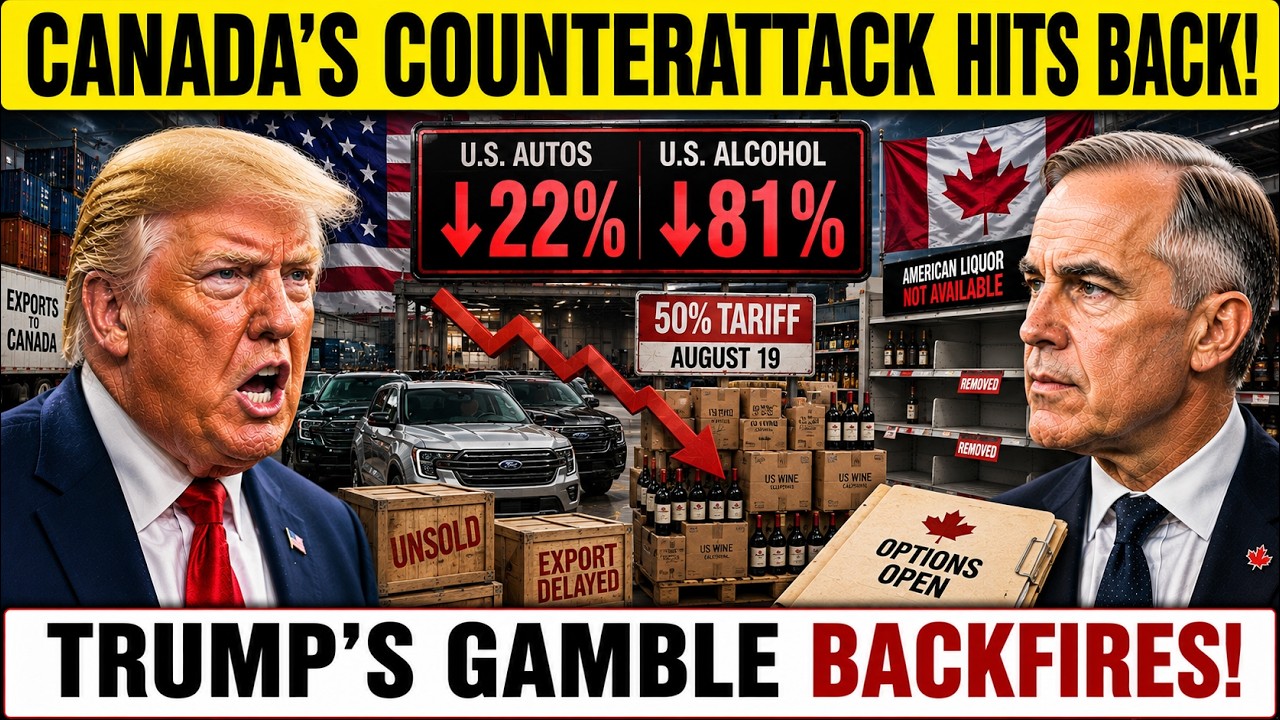 Canada's COUNTERATTACK Begins &mdash; Trump's Trade Gamble BACKFIRES