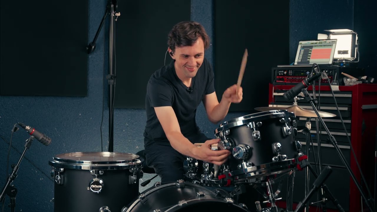 No Drum Key. No Problem. This Kit Changes Everything. Dialtune’s New Drum Set. 