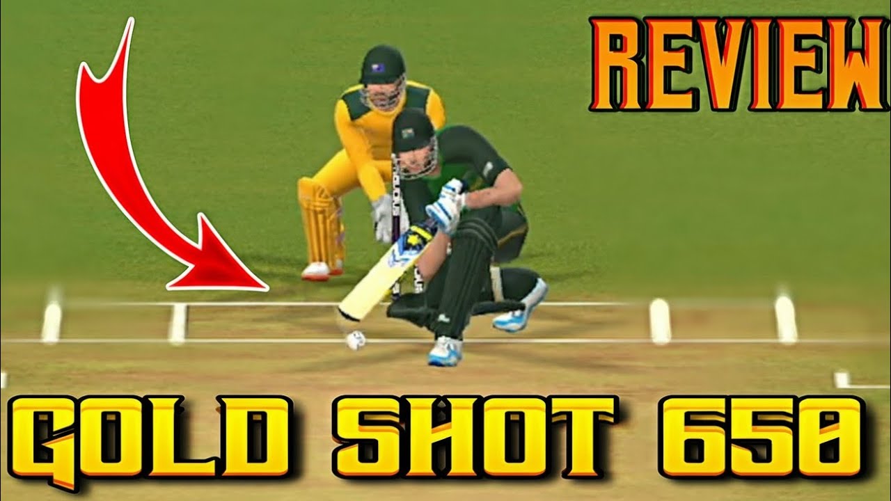 Real Cricket New Gold Shot 650 Review 
