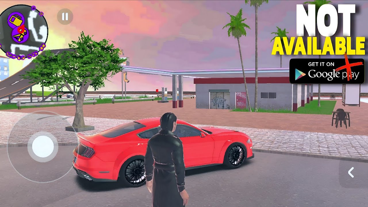 An Open-world Driving Game That Has Been Removed From The Play Store But Can Be Played