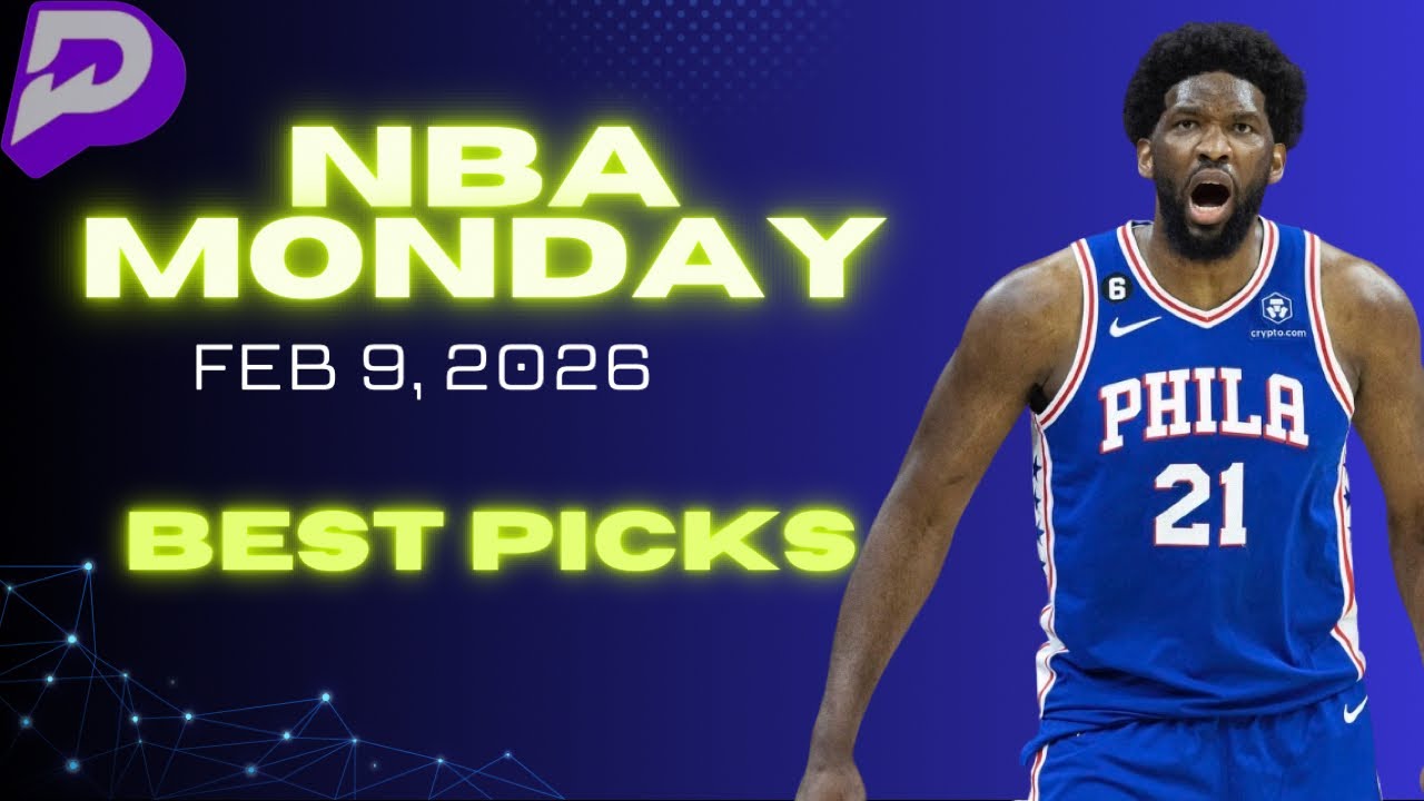 PrizePicks NBA Monday Best NBA Picks Today 2/9/26 