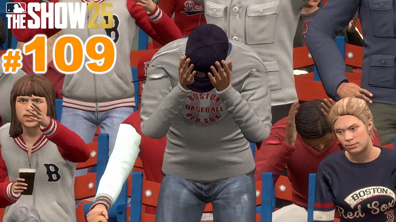 Я ОБОЖАЮ ГРУСТНЫХ БОСТОНСКИХ ФАНАТОВ! | MLB The Show 25 | Путь к высшим достижениям #109