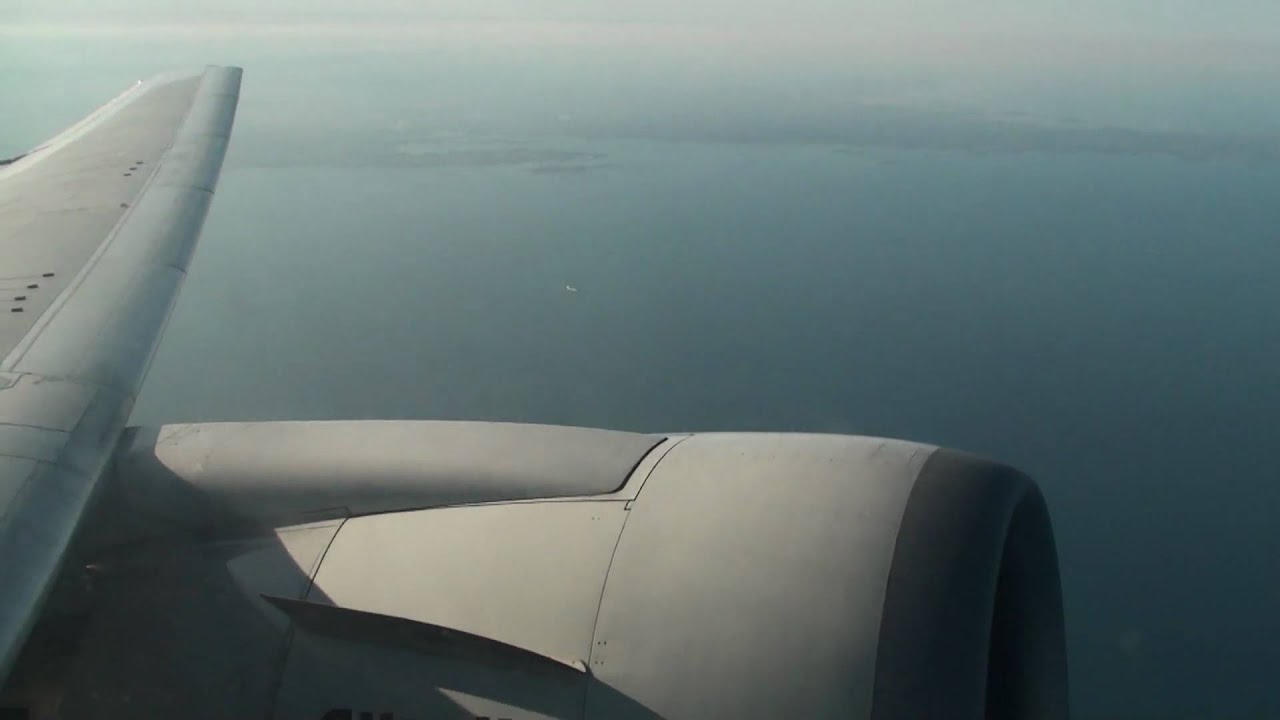 Taking off from Boston's Logan Airport