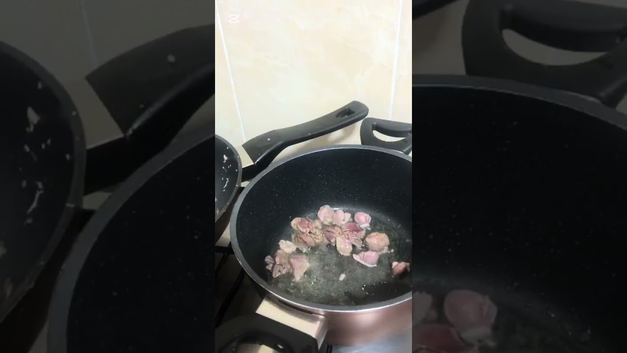 #food اكله سهله وسريعه ماخدتش وقت خالص فراخ محشيه مرته ورز بالكبد والقوانص وبطاطس محمره خطيره 👩🏻‍🍳