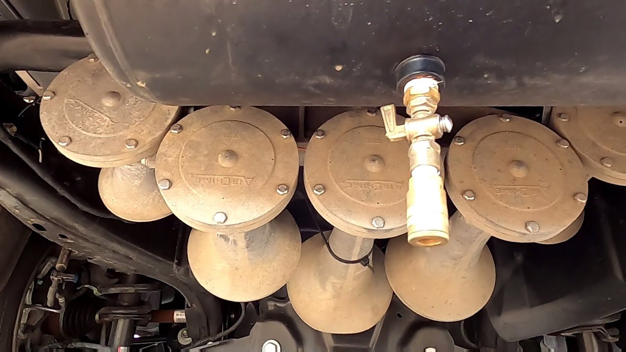 Train Horn Comparison Nathan AirChime P3 vs K3LA vs K5LA - Real Cast Train Horns! Hornblasters