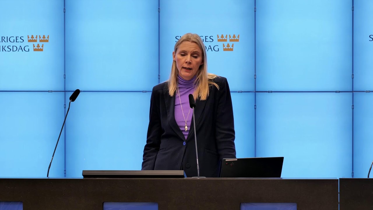 Pressträff med Åsa Westlund