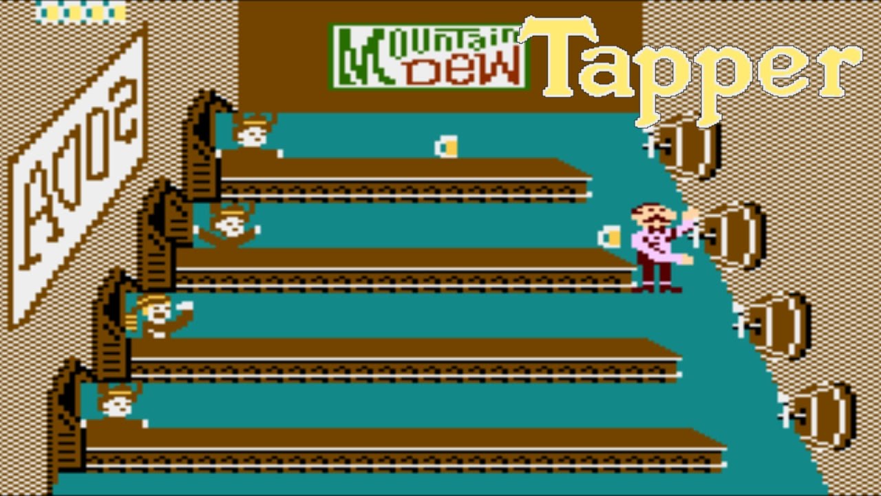 Tapper (AtariXL/XE)