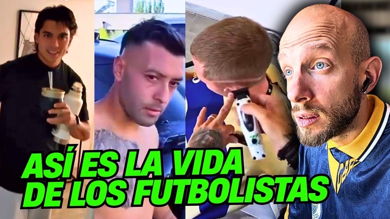 ASI se cortan el pelo y VIVEN los jugadores de BOCA JUNIORS