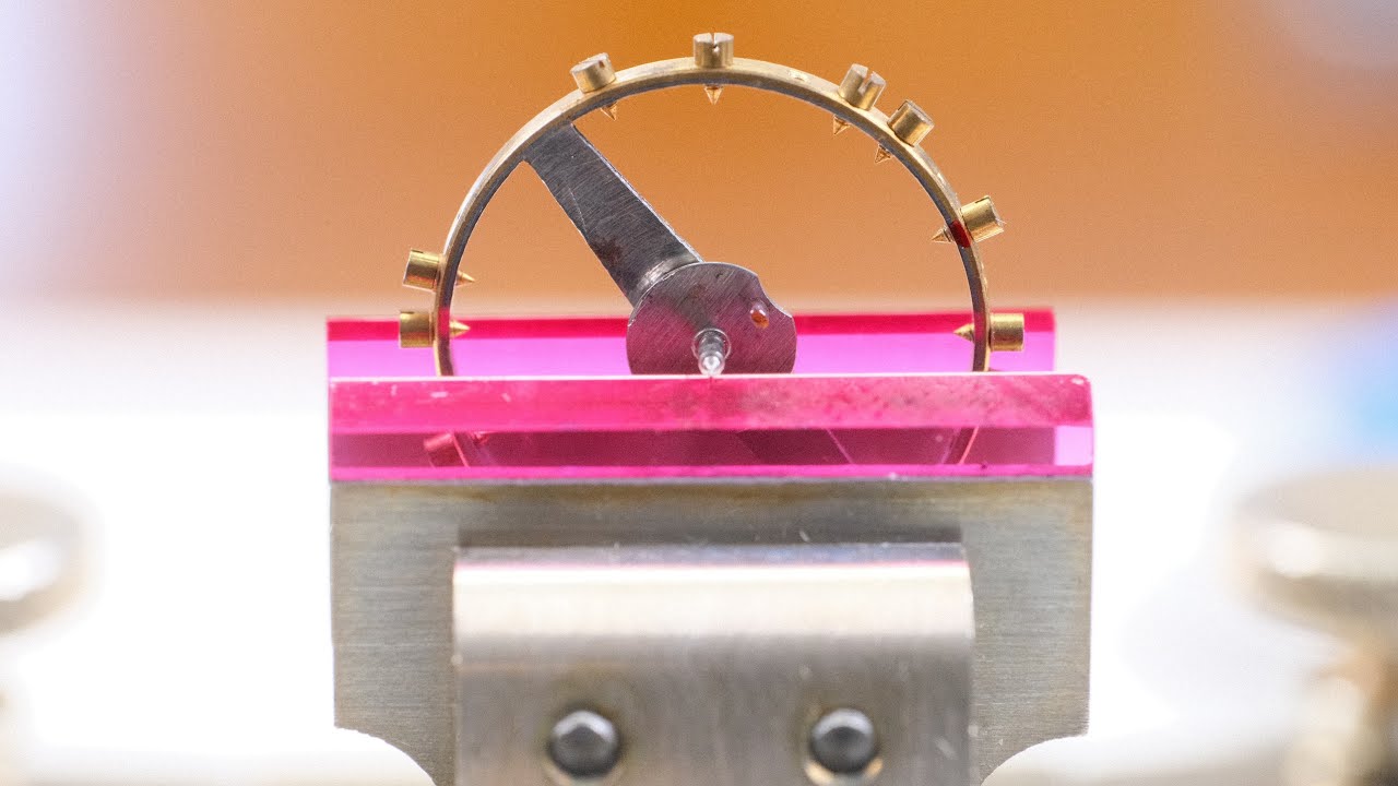 How To: Poising a Watch Balance