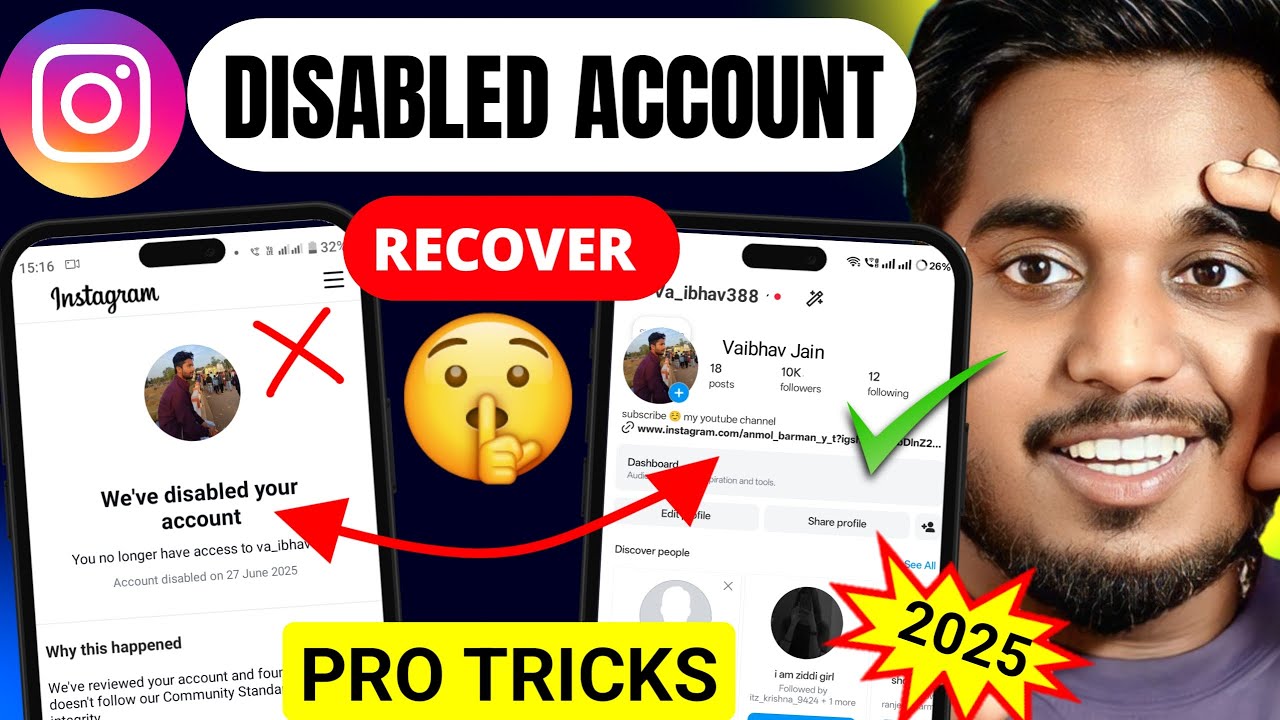 Instagram Disabled Account Recovery (2025)  | How To Recover Instagram Account | New Process