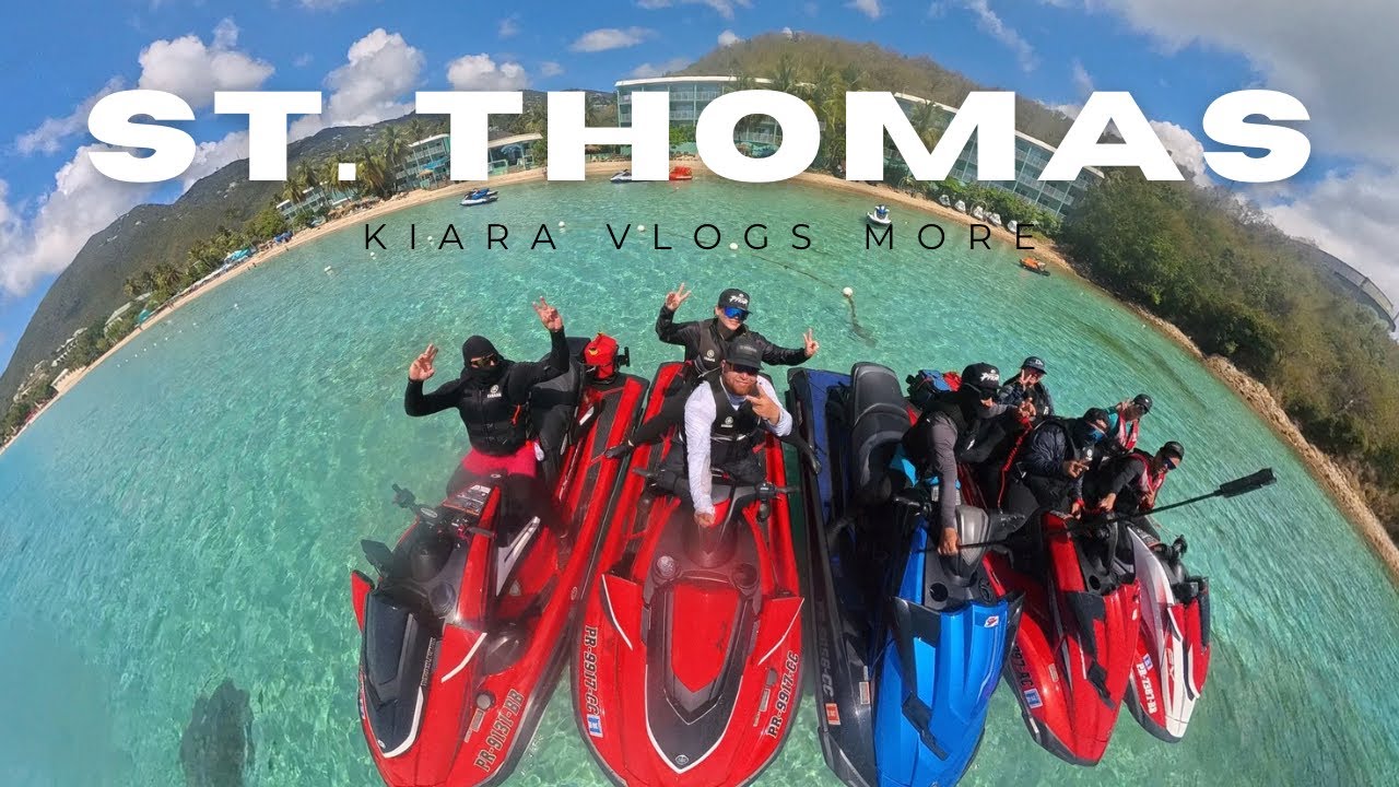 St. THOMAS EN JETSKI 💪🏻