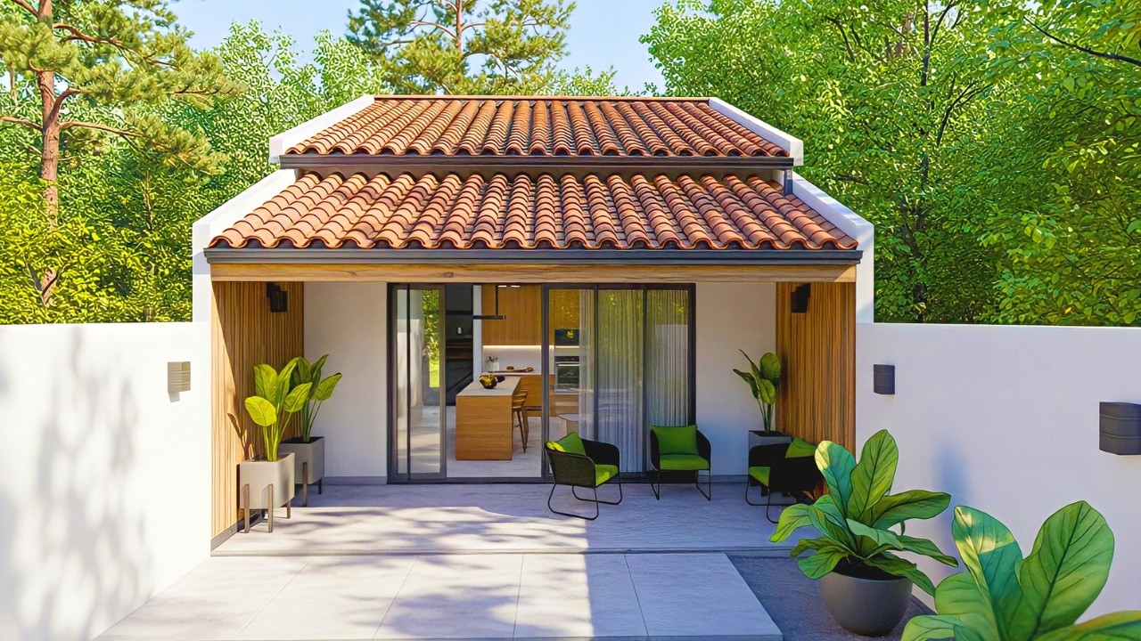 CASA PEQUENA, SIMPLES E ACONCHEGANTE  │ 1 QUARTO │63M² COM MUITO CONFORTO