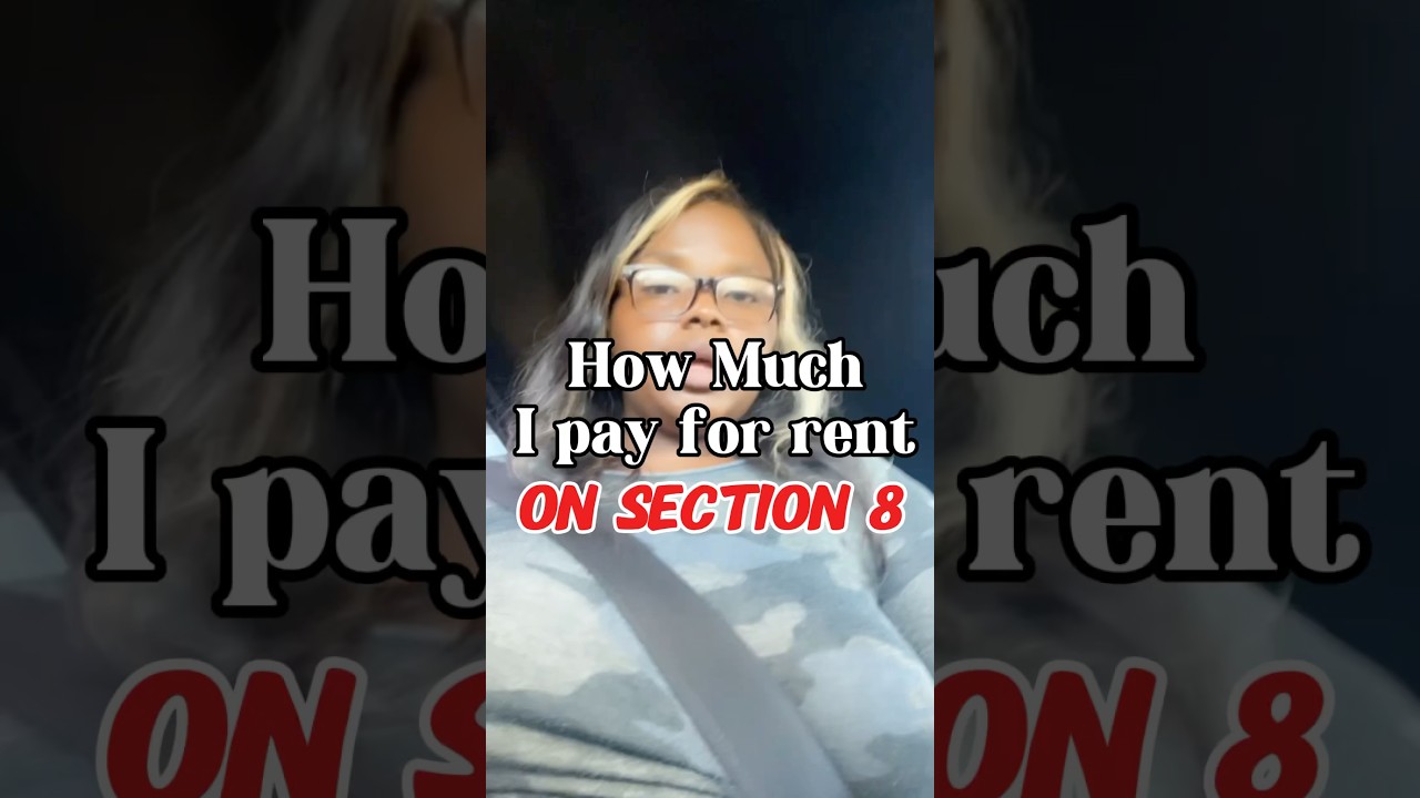 Living on an EXTREMELY LOW INCOME.. PAYING MY SECTION 8 RENT