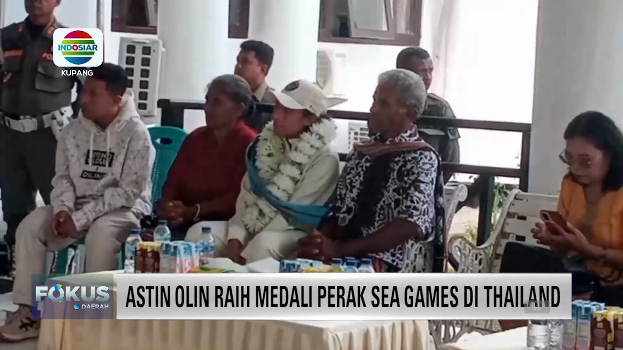 ASTIN OLIN RAIH MEDALI PERAK SEA GAMES DI THAILAND || INDOSIAR KUPANG