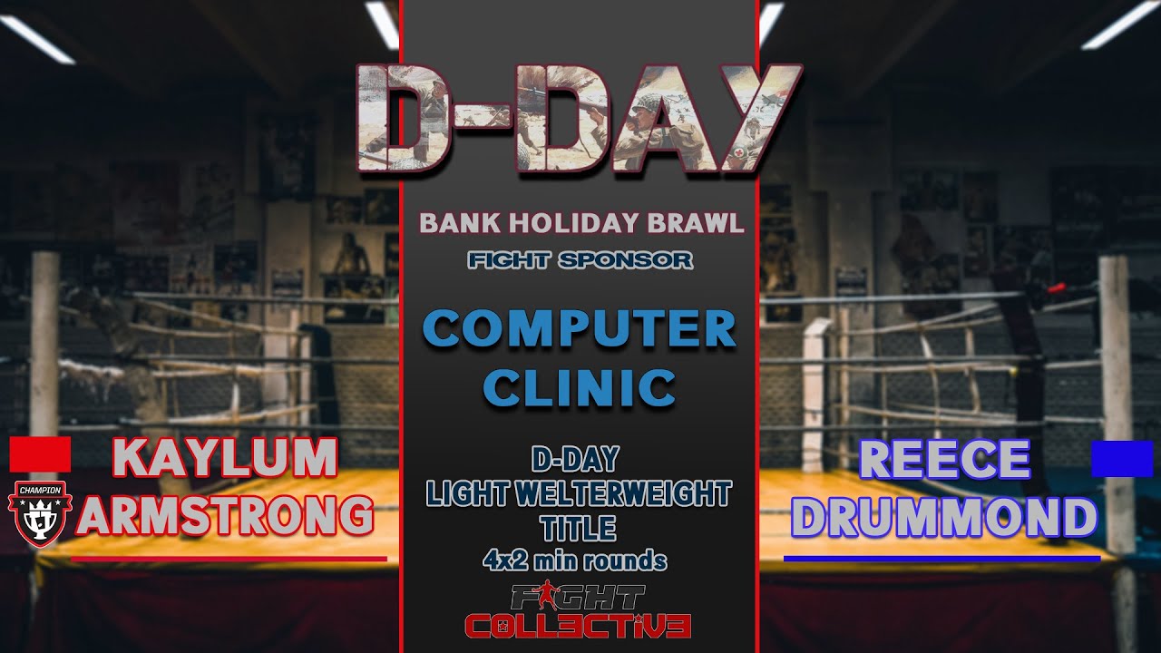 D-DAY BOXING: Kaylum Armstrong vs Reece Drummond