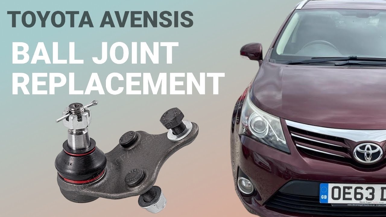 Toyota Avensis Ball Joint replacement at home garage