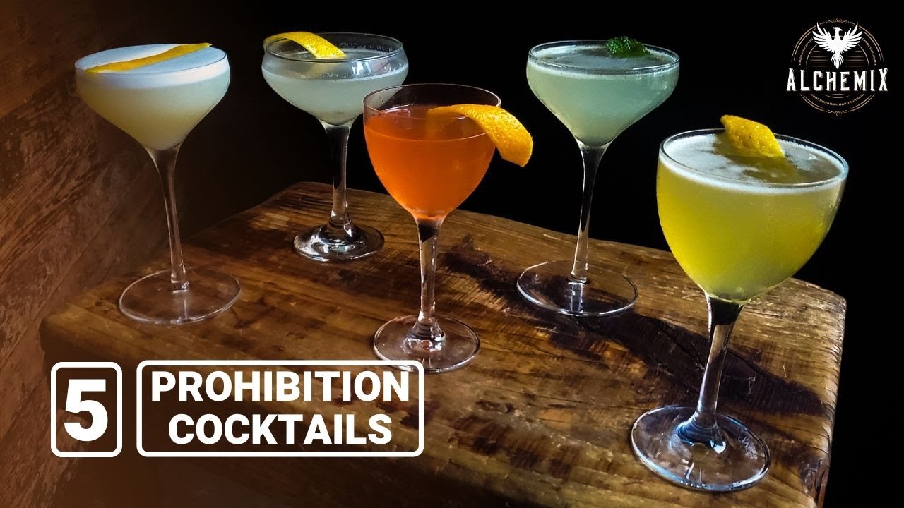 5 Prohibition-Era Cocktails | Recipes and History | Alchemix
