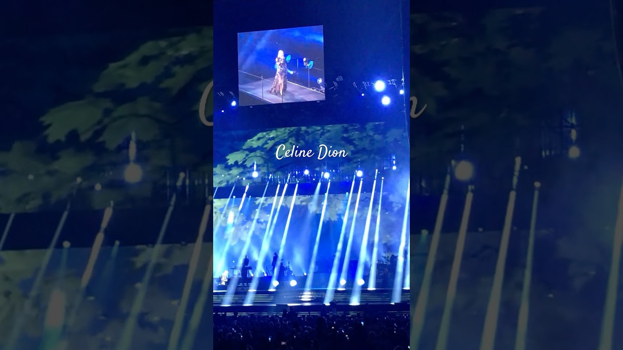 Celine Dion iconic Courage tour  Toronto 